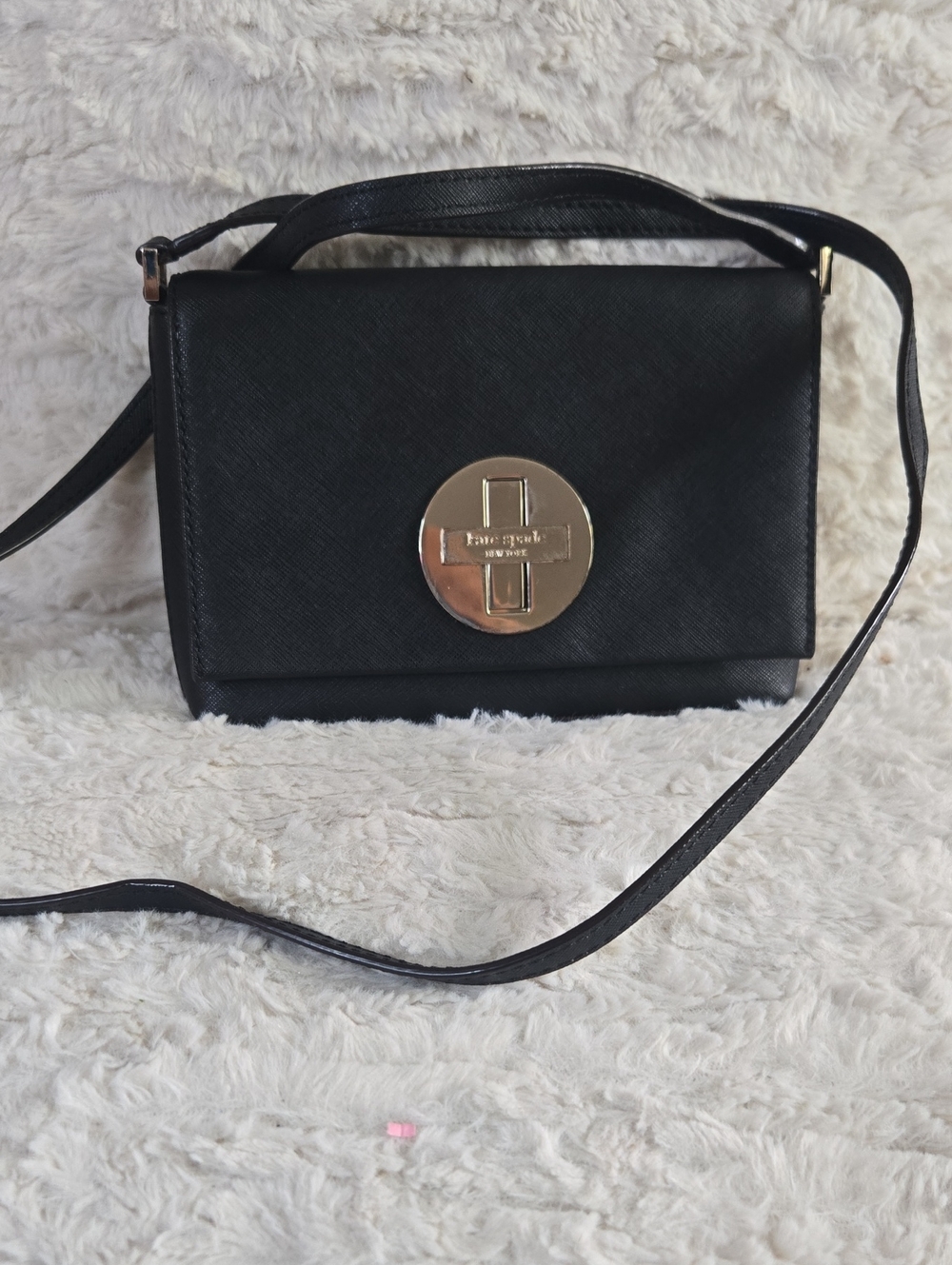 Kate Spade Black Crossbody Shoulder Bag